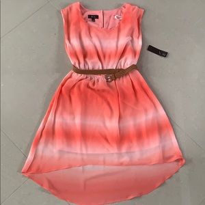 Women’s High Low Dress with belt